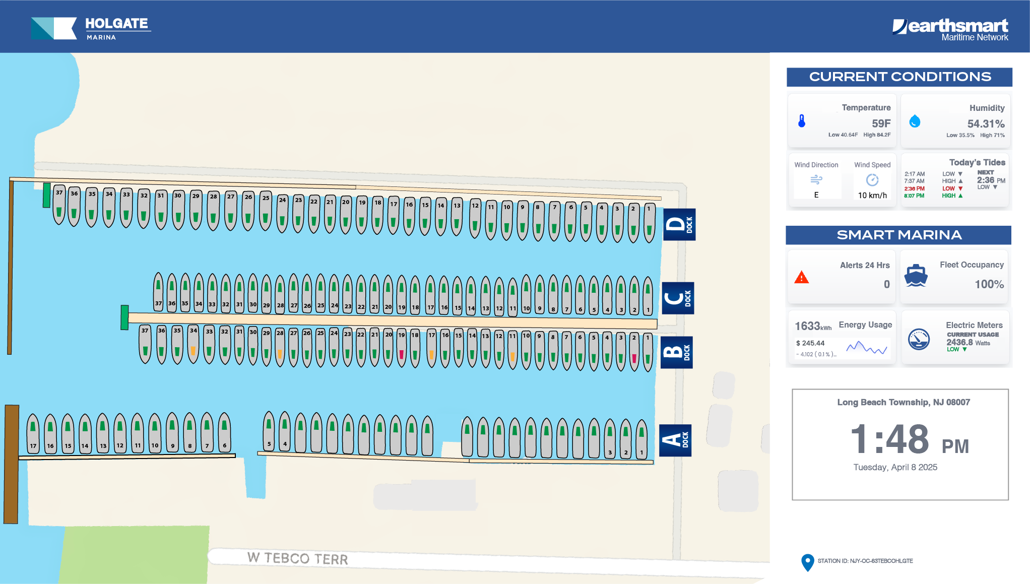 Smart Marina Command Center
